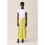 Jupe longue fluide à pinces