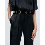 Combinaison pantalon satinée