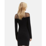 Robe Manches Longues Detail De Transparence