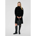 Manteau Maeline-Noir en Laine