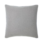 Yves Delorme - Housse de coussin en coton bleu, Ischia