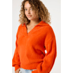 Women Sweater Orange
