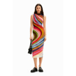 Robe midi sans manches