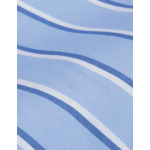 Blouse oversize Agnès rayée bleue