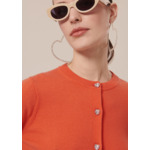 Gilet Gaëlle-Corail en Laine