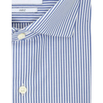 Chemise Prestige Classique en popeline rayée bleue