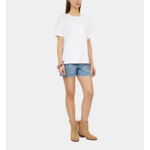 T-Shirt Manches Courtes A Strass Femme