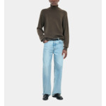 Pull En Cachemire Kaki Homme