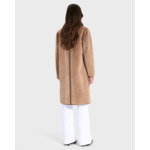 Manteau Mahona Camel en Polyester