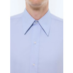 Chemise en coton et col pointu