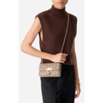 Petit Sac Moon En Cuir En Coton Et Lin Mélangé