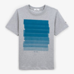 T-shirt Terry junior gris chiné
