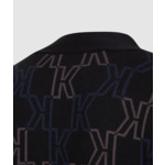 K-CHEVRON JACQUARD CARDIGAN