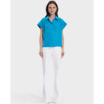 Top Tarina Bleu en Polyester