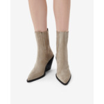 Bottines En Cuir Suède Mazola