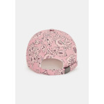 Casquette Carole-rose imprimé bandana