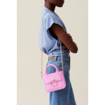 Mini sac Anouck cuir lisse chaîne