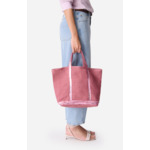 Cabas M En Lin En Viscose Et Polyester