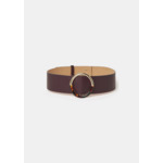 Ceinture Lauren-Bordeaux en Cuir De Vachette