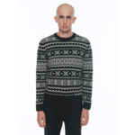 Pull à col rond en laine