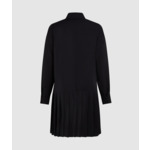 K BUTTONS PLEATED MINI DRESS