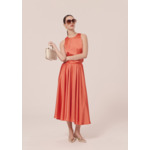 Jupe Jolanda-Corail en Polyester