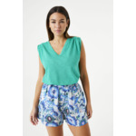 Women T-shirt Green