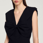 Robe courte à nœud