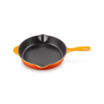 Skillet rond profond 26cm en fonte émaillée volcanique