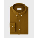 Chemise Gaspard en twill léger kaki