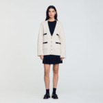 Cardigan long en laine