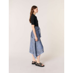 Robe trompe-l'œil imprimée