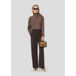 Pantalon Parigi-Chocolat en Polyester