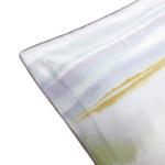 Yves Delorme - Taie d'oreiller en batiste de coton bleu, Horizons