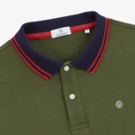 Polo Larry vert militaire