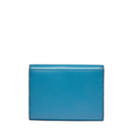 Angele De Lancel - Portefeuille Rectangulaire Rabat - Bleu Vague