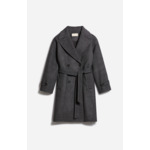 Manteau Cecil En Laine Mélangée
