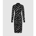 JACQUARD SIGNATURE KNIT DRESS