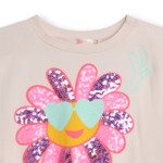 ROBE MANCHES COURTES