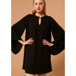 Robe Raonie-Noir en Polyester