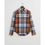 Regular Fit Checked Twill Shirt
