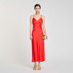 Robe fluide à bretelles