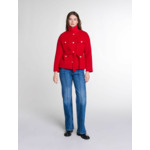 Veste double face ceinturée