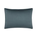 Desforges - Taie d'oreiller en satin de coton gris, Damier