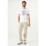 Men T-shirt White