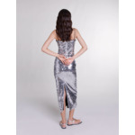 Robe longue à sequins