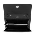 Premier Flirt de Lancel - Portefeuille chaîne - Grand modèle - Noir