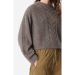 Pull Delora En Laine Mérinos Mélangée