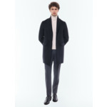 Manteau en laine et cachemire