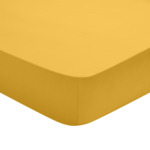 Drap Housse Studio Coton Jaune